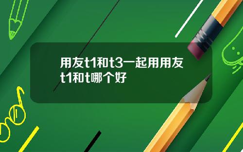 用友t1和t3一起用用友t1和t哪个好